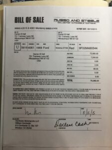 1969 Shelby GT-500 (SAAC Gold)