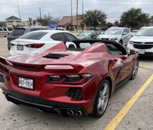 Convertible Corvette