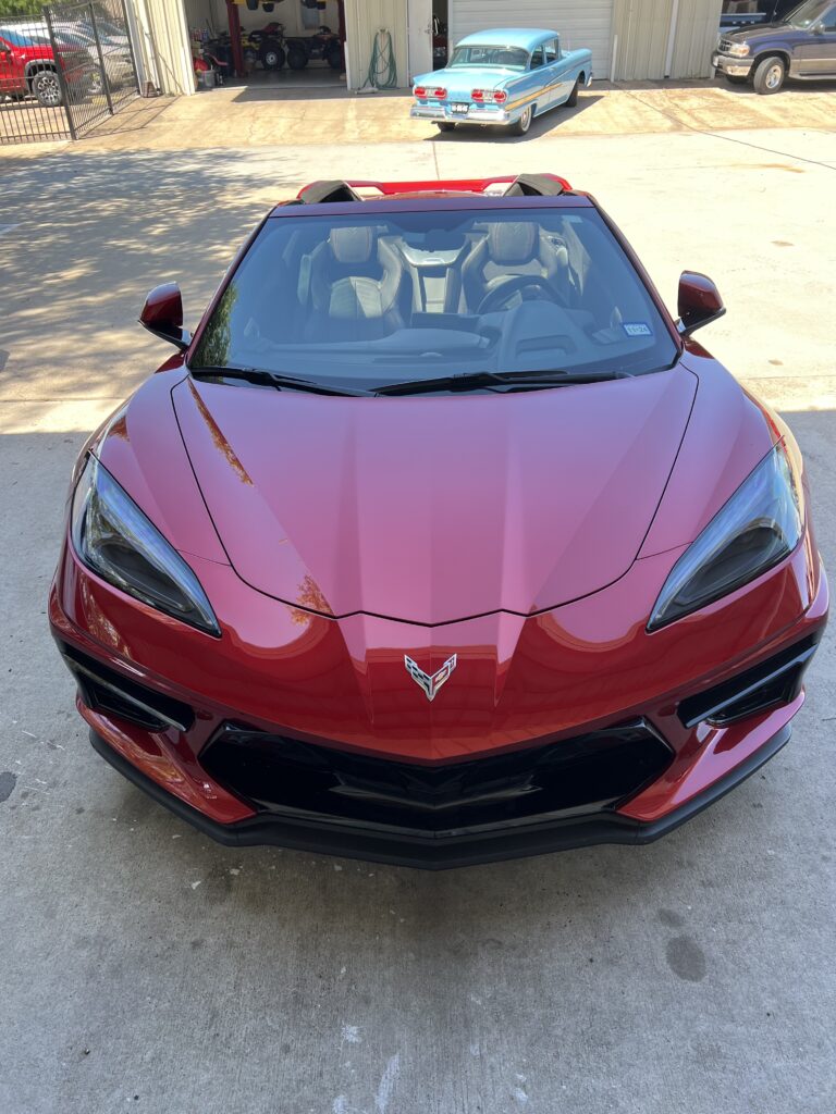 Convertible Corvette