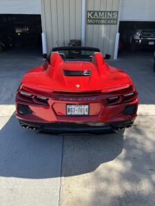 Convertible Corvette